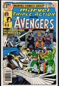 Marvel Triple Action #47 (1979) The Avengers