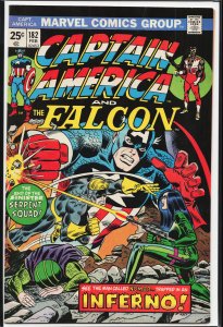 Captain America #182 (1975) Captain America and the Falcon