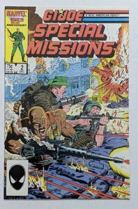 G.I. Joe Special Missions #2 (Dec 1986, Marvel) VF+ 8.5 Larry Hama story