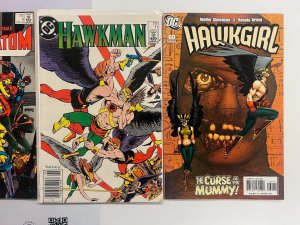 4 DC Comics Hawkgirl # 60 + Hawkman # 11 + Armageddon # 3 + Atom # 4 62 JS30