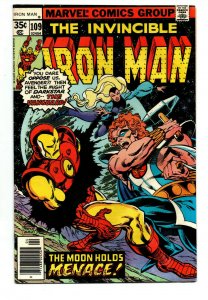 The Invincible Iron Man #109 newsstand - John Byrne Cover - 1979 - FN/VF