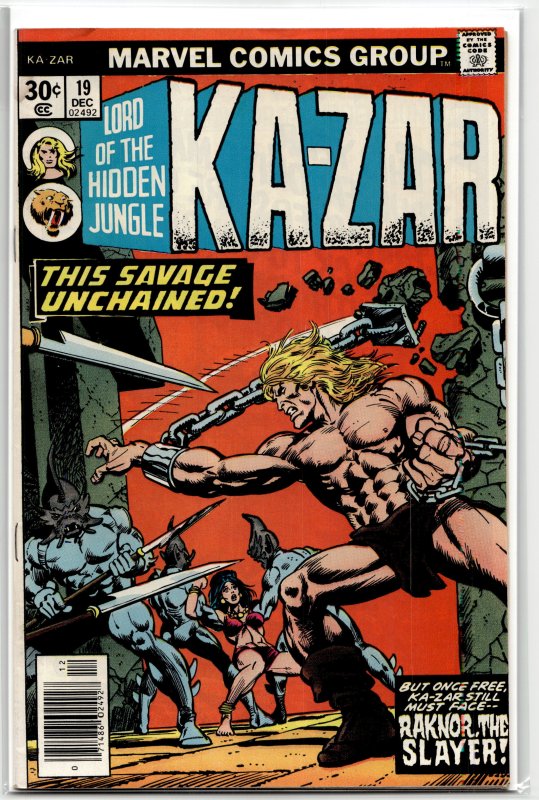Ka-Zar #19 (1976) Ka-Zar