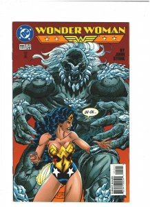 Wonder Woman #111 VF+ 8.5 DC Comics 1995 vs. Doomsday, John Byrne, Wonder Girl