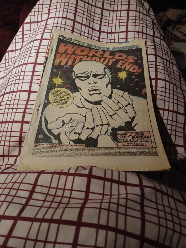 Fantasy Masterpieces 2 & 8 Marvel Comics 1979 Silver Surfer Lot Set Bronze Age