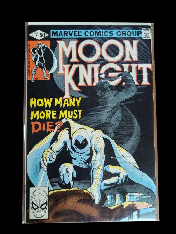 Moon Knight #1-6 1st appearance Bushman Khonshu Midnight Man 1980 Marvel FN
