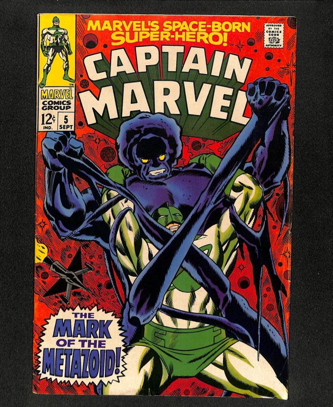 Captain Marvel (1968) #5