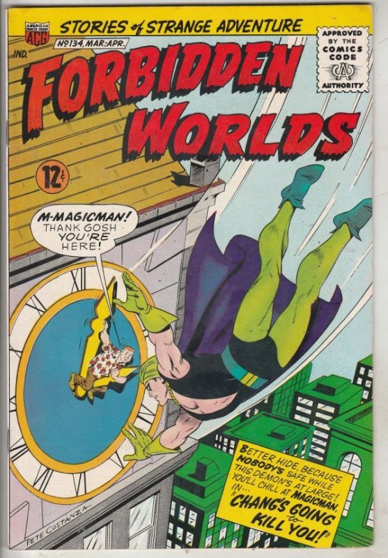 Forbidden Worlds #134 (Mar-66) NM- High-Grade Magicman