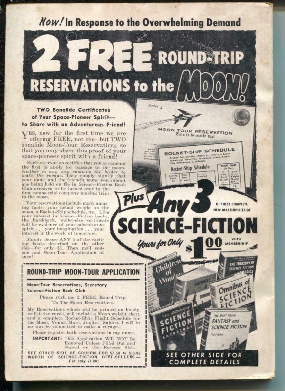 Infinity Science Fiction #5 10/1956-pulp thrills-Harlan Ellison-Robert Silver...