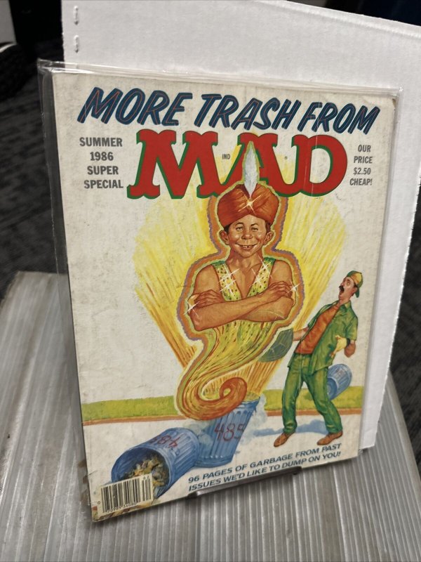 Mad Magazine More Trash From Mad Super Special Summer 1986  #55 ~