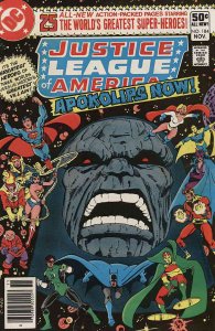 Justice League of America #184 (Newsstand) VF ; DC | Darkseid George Perez