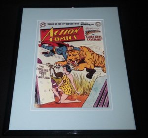 Action Comics #169 Framed 11x14 Repro Cover Display Superman Caveman