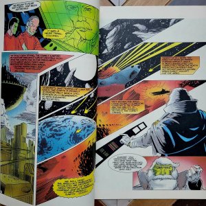 STAR BLAZERS #1 FN/VF (Comico 1987) Wraparound cover DOUG RICE / First Issue