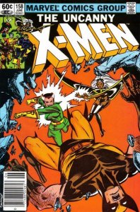 Uncanny X-Men, The #158 (Newsstand) FN ; Marvel | Chris Claremont Rogue