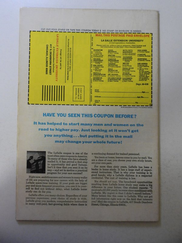 Vault of Evil #10 (1974) VG+ Condition centerfold detached at 1 staple