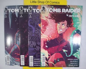Tomb Raider Inferno #1 2 3 4 1-4 Set 2018 Dark Horse Comics