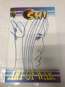 Shi : Art Of War TourBook San Diego Edition • Signed & Sketch William Tucci