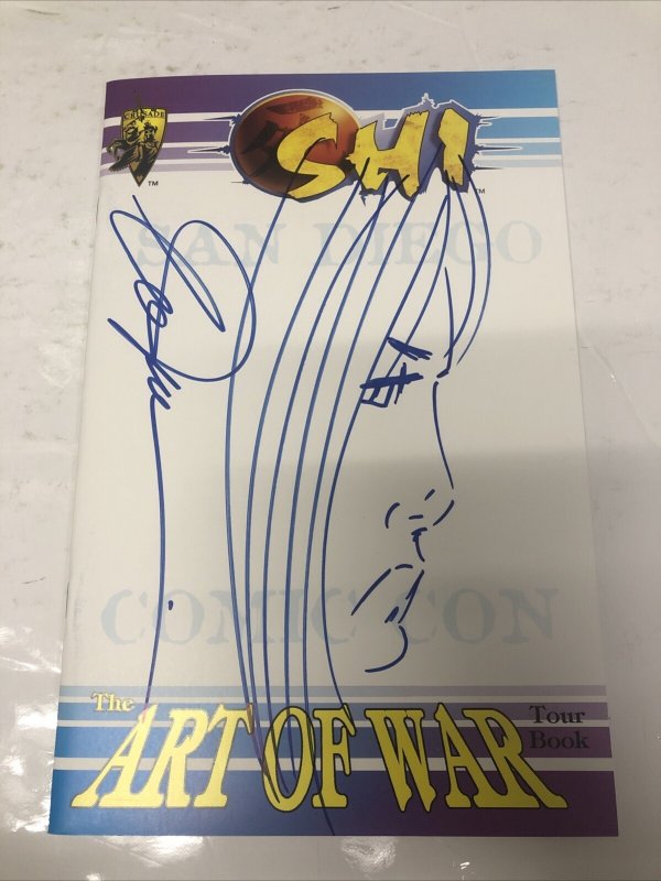 Shi : Art Of War TourBook San Diego Edition • Signed & Sketch William Tucci