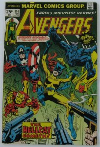 Avengers 144 (Feb 1976 Marvel) VG-FN (5.0) Origin/1st app Hellcat (Patsy Walker)