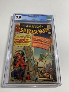 Amazing Spider-man 18 Cgc 3.0 Sandman Marvel Silver Age 