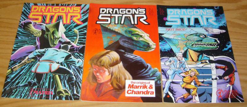 Dragon's Star #1-3 VF/NM complete series - matrix graphic series - comics set 2