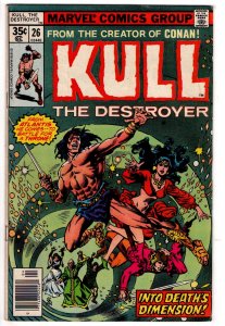 Kull the Destroyer #26 (1978) Marvel Comics
