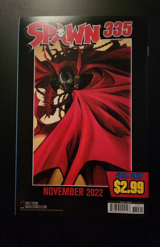 Spawn #334 Cover B (2022)