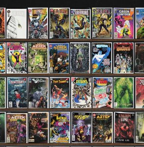 Huge Lot 150+ Comics with Swamp Thing, Vigilante, Starman, Firebrand & More!