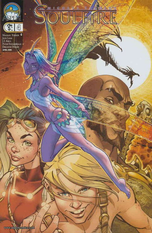 Soulfire (Michael Turner's ) #4C VF/NM ; Aspen | J. Scott Campbell Variant