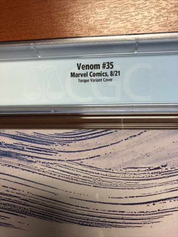 Venom # 35 (CGC 9.8) Torque Variant Cover