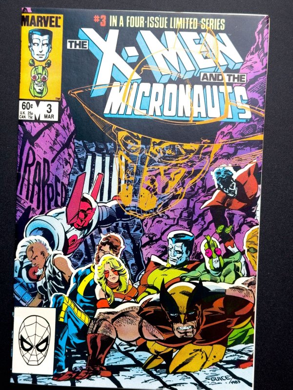 The X-Men and the Micronauts #1 (1984) - [KEY] 1st Crossover - VF+