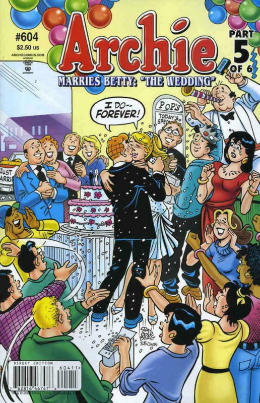 ARCHIE #604, NM, Marries Betty, 1942 - 2009, Archie, more in store