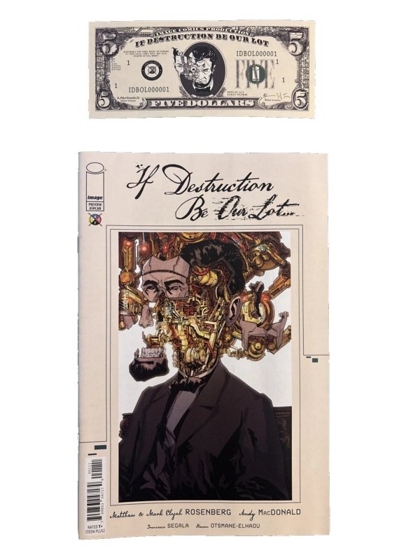 (2026) Image Comics IF DESTRUCTION BE OUR LOT Preview + Promo 5 Dollar Bill