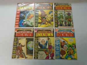 From Beyond the Unknown lot 17 different from #2-25 avg 4.0 VG (1970-73)