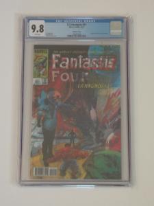 U.S. Avengers #11 CGC 9.8; 3D lenticular-Homage to Fantastic Four #261!!