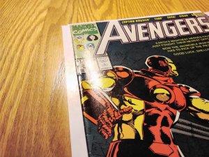 The Avengers #326 Newsstand (1990)