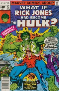 What If ? (Vol. 1) #12 VG ; Marvel | low grade comic Hulk Rick Jones