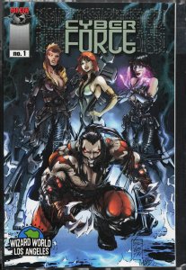 Cyber Force #1 Wizard World Los Angels Variant Cover (2006)