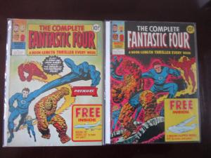 Complete Fantastic Four #1 and #2 - GN Graphic Novel - 6.0? - 1977