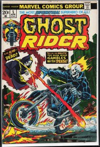 Ghost Rider #5 (1974) Ghost Rider