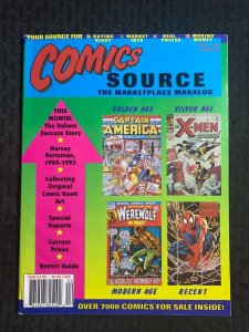1993 COMIC SOURCE Marketplace Magazine #3 FN+ 6.5 Werewolf by Night