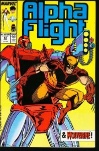 ALPHA FLIGHT #53-MARVEL COMICS-MUTANTS!-JIM LEE NM