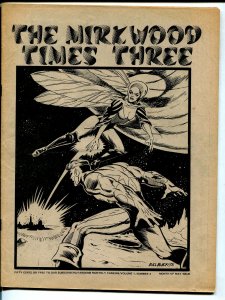 Mirk-Wood Times #3 1973-Adzine-Bill Black-TBG feud-Stroud-FN