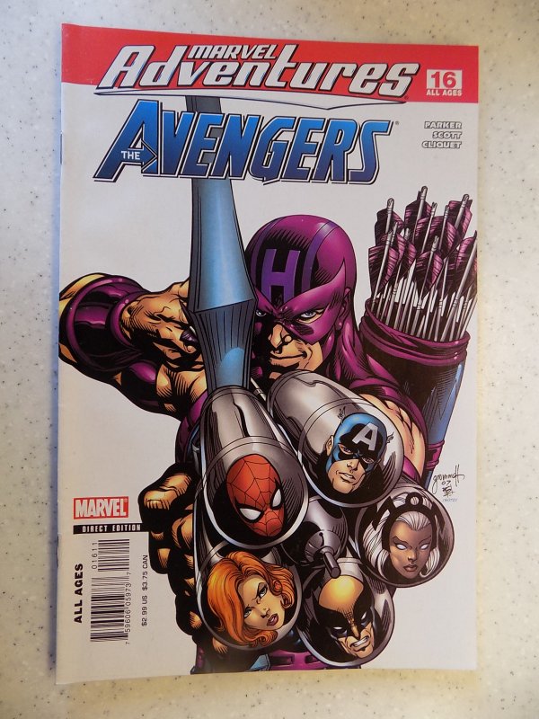 MARVEL ADEVNTURES AVENGERS # 16