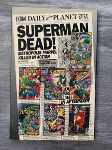 1993 THE DEATH OF SUPERMAN TPB SC FVF 7.0 1st DC Comics