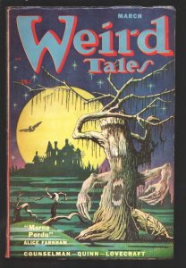 Weird Tales 3/1952-Horror pulp-Horror pulp-Pulp thrills by H.P Lovecraft-Seab... 