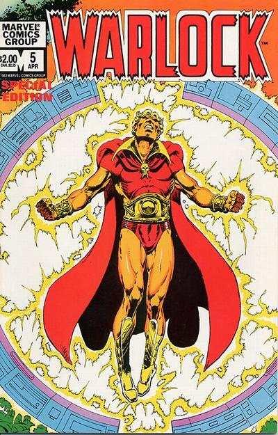 Warlock (1982 series) #5, NM (Stock photo)