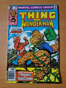 Marvel Two-In-One #78 Newsstand Variant ~ VF - NEAR MINT NM ~ 1981 Marvel Comics