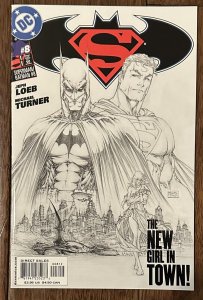 Superman/Batman #8 - DC 2004 Sketch Variant- 1st App. of Kara Zor-El (Supergirl)