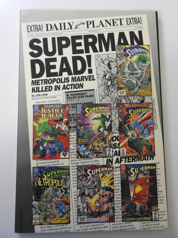 The Death of Superman Platinum Edition VF Condition!