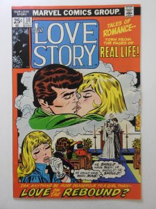 Our Love Story #30 (1974) Solid VG Condition! Light Moisture wrinkle